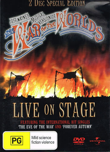 Jeff Wayne's Musical Version Of The War Of The Worlds Live On Stage!