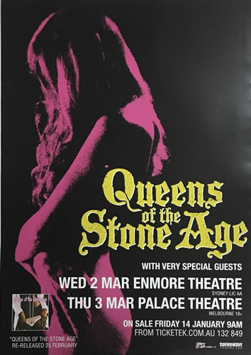 Queens Of The Stone Age Tour
