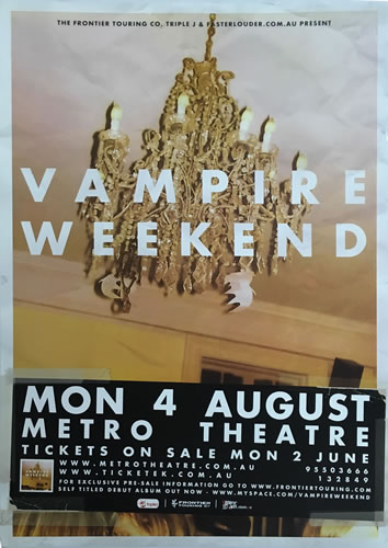 Vampire Weekend Tour