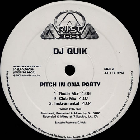 Pitch In Ona Party