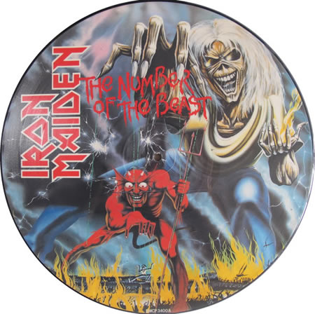 The Number Of The Beast (Pic Disc)