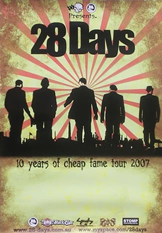 10 Years Of Cheap Fame Tour