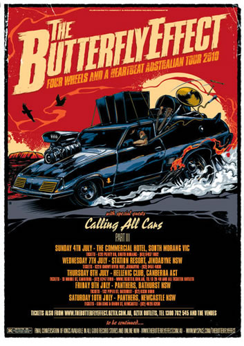 Four Wheels And A Heartbeat Australian Tour