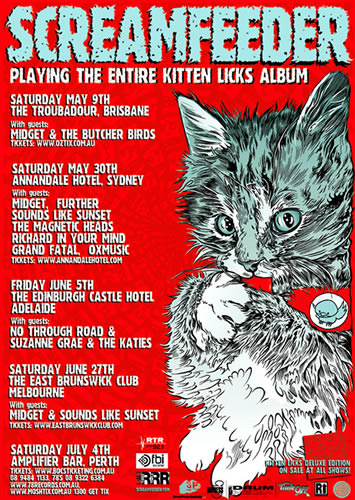 Kitten Licks Album Show