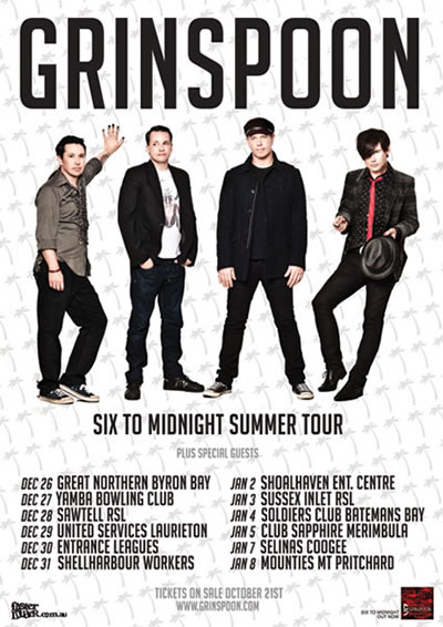 Six To Midnight Summer Tour