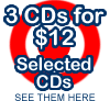 See Items On Sale - 3 CDs for $12